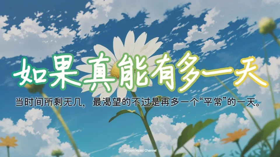 Thumbnail for 如果真能有多一天 (If I Could Have One More Day)