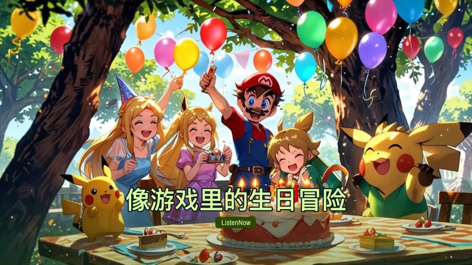 Thumbnail for 像游戏里的生日冒险 (Birthday Adventure Like a Game)