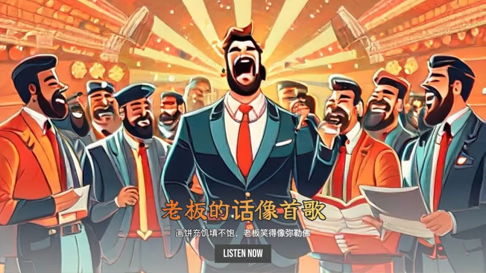 Thumbnail for 老板的话像首歌 (When the Boss Starts Singing)