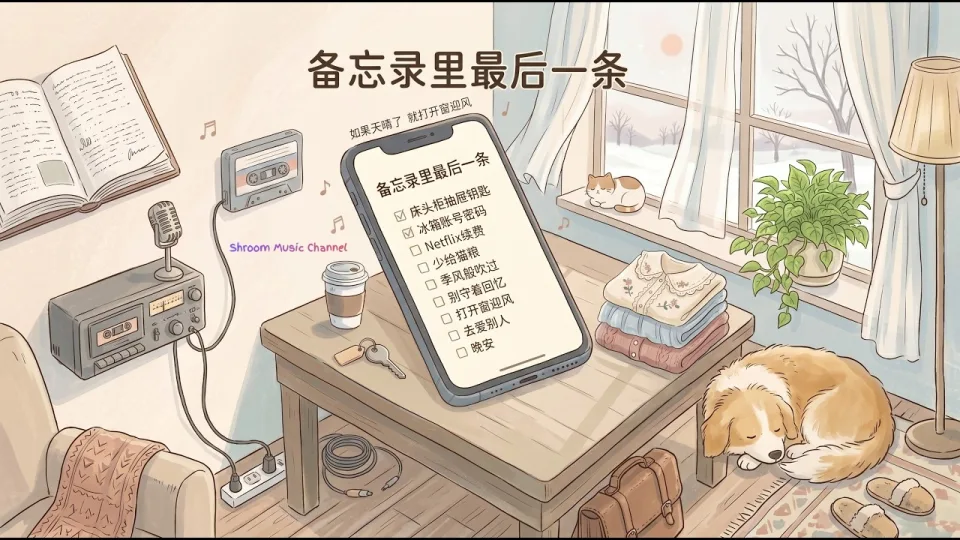 Thumbnail for 备忘录里最后一条 (Last Memo)