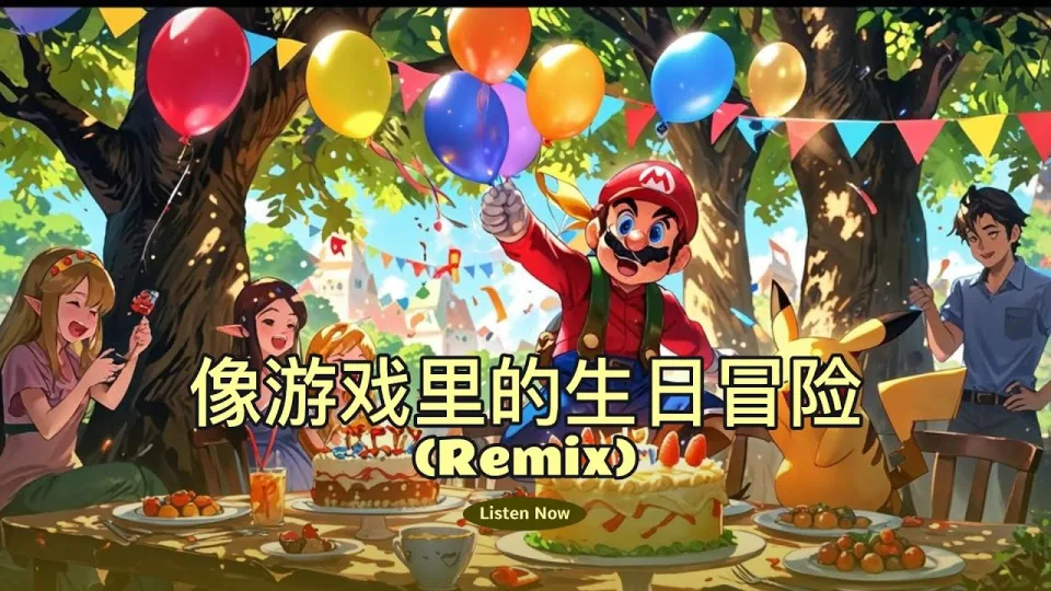 Thumbnail for 像游戏里的生日冒险 [Remix] (Birthday Adventure Like a Game - Remix)